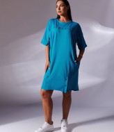 Однотонное летнее платье IS-145A950