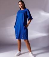 Однотонное летнее платье IS-145A950