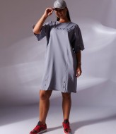 Однотонное летнее платье IS-145A950