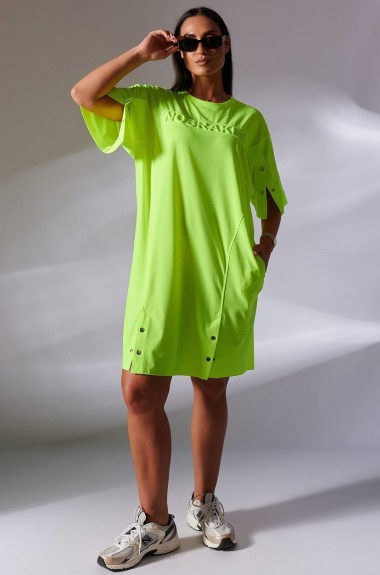 Однотонное летнее платье IS-145A950