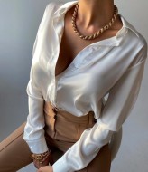 Шёлковая рубашка женская  KC-3336A399