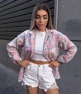 Рубашка фланелевая женская  VM-10509A360