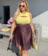 Шовкова спідниця на запах ELR-1098A300