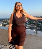 Майка с широкими лямками ELR-4056A250