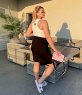 Шорты бермуды женские трикотажные  ELR-4060A400