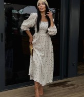 Платье с принтом VM-10517A570