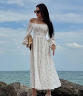 Платье с принтом VM-10517A570