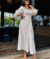 Платье с принтом VM-10517A570