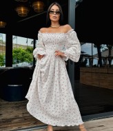 Платье с принтом VM-10517A570