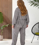 Льняной костюм тройка NOB-25030A800