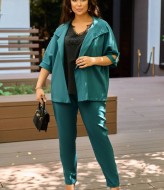 Праздничный брючный костюм женский VOJ-915A850