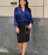 Блуза с рюшами BAB-466A530