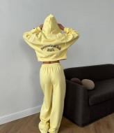 Теплый спортивный костюм женский на флисе  NUL-8024A680