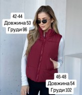 Жилетка короткая женская  MIS-185A480