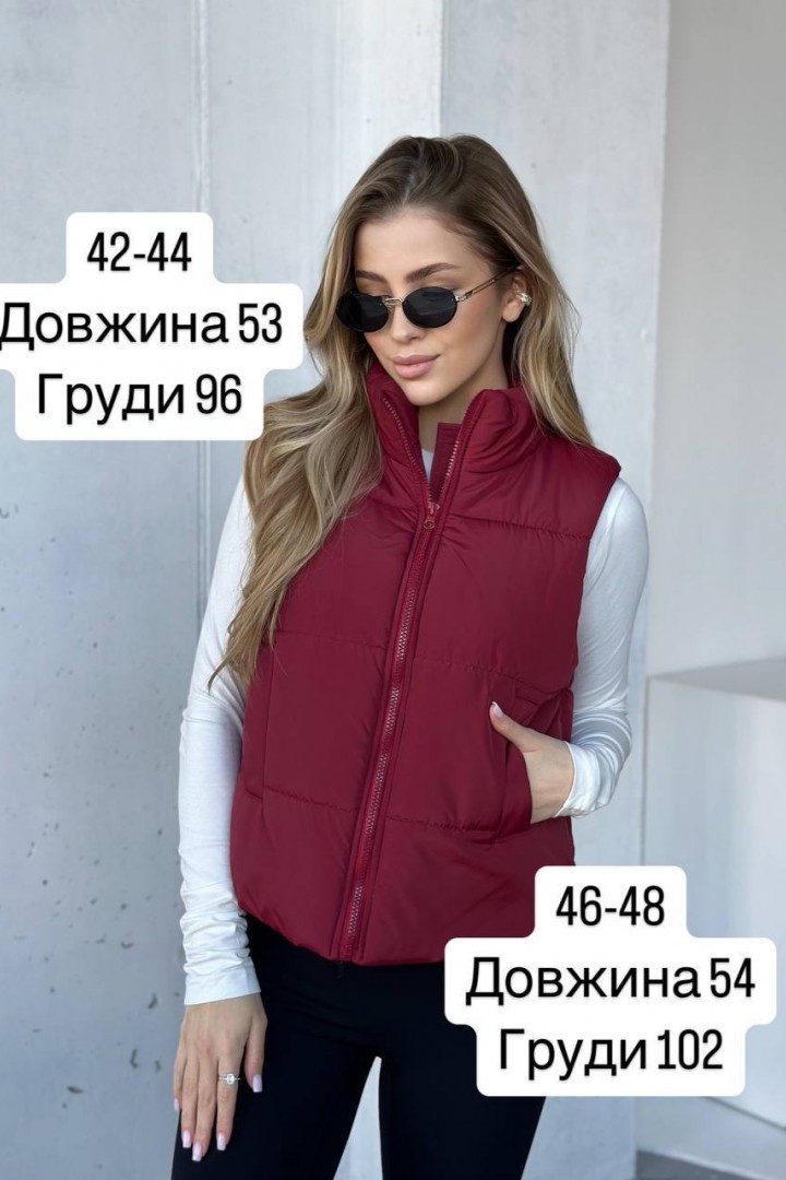 Коротка жилетка MIS-185A480