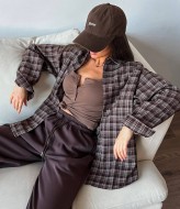 Прямые спортивные штаны женские  ANN-435A320