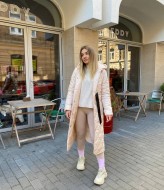 Пальто стеганное  LC-534A850