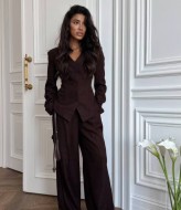 Приталенный костюм LUC-1032A999