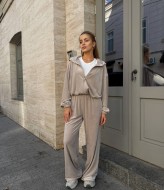 Спортивный костюм велюр женский  SSY-016A590