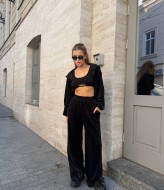 Спортивный костюм велюр женский  SSY-016A590