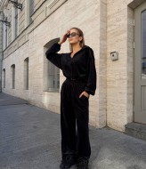 Спортивный костюм велюр женский  SSY-016A590