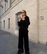 Спортивный костюм велюр женский  SSY-016A590