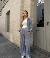 Спортивный костюм велюр женский  SSY-016A590