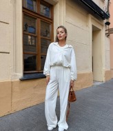 Спортивный костюм велюр женский  SSY-016A590