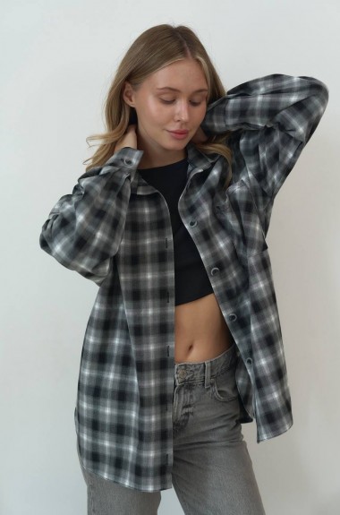 Сорочка у клітинку SSY-020A500