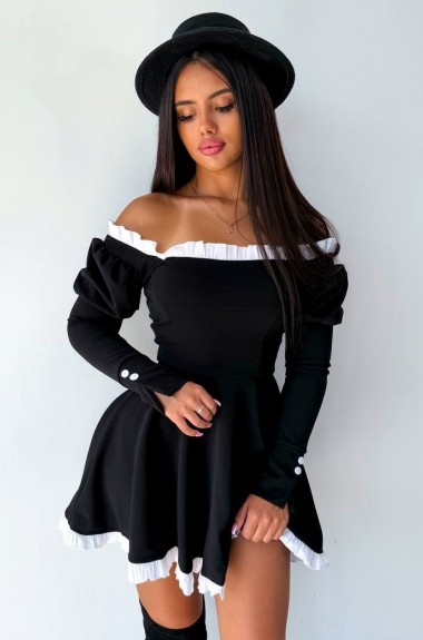 Платье со шнуровкой YLM-588A480