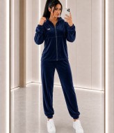Велюровый костюм с капюшоном KASY-356A699