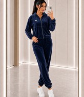 Велюровый костюм с капюшоном KASY-356A699