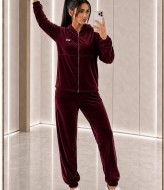 Велюровый костюм с капюшоном KASY-356A699