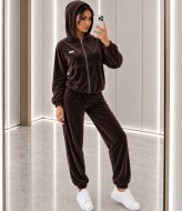 Велюровый костюм с капюшоном KASY-356A699