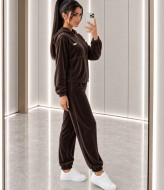 Велюровый костюм с капюшоном KASY-356A699