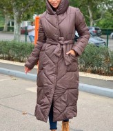 Пальто с поясом DG-d41A800