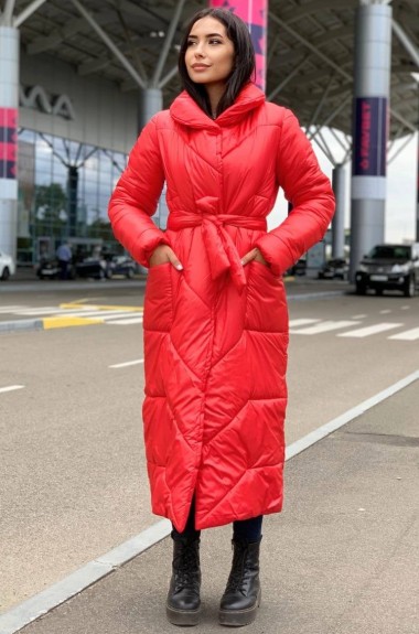 Пальто с поясом DG-d41A800