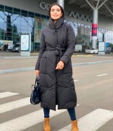 Пальто с поясом DG-d41A800