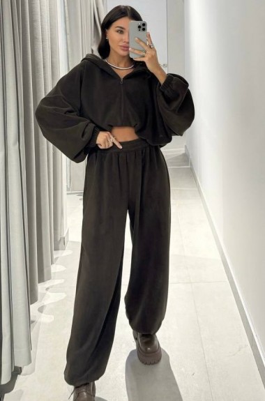 Спортивный флисовый костюм  VOL-711A650