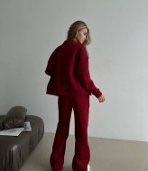 Спортивный костюм трехнитка на флисе женский  VOL-697A1000