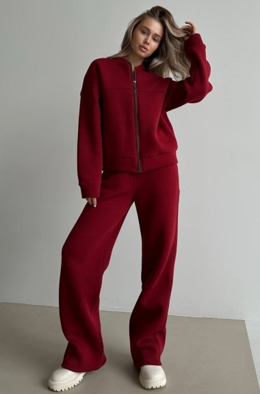 Спортивный костюм трехнитка на флисе женский VOL-697A1000 Спортивный костюм трехнитка на флисе женский VOL-697A1000