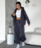 Спортивный костюм женский с широкими штанами SC-9066A590 