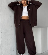 Спортивный костюм женский с широкими штанами SC-9066A590 