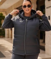 Теплый спортивный костюм женский с жилеткой   AP-920A1150