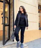 Теплый спортивный костюм женский с жилеткой   AP-920A1150