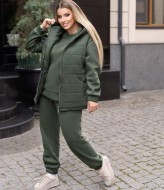 Костюм трійка жилетка, світшот і штани AP-2020A1150