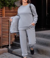 Костюм трійка жилетка, світшот і штани AP-2020A1150