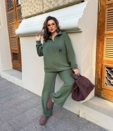 Теплый прогулочный костюм женский  ANK-7235.1A590