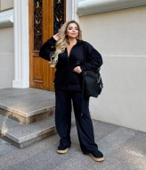 Теплый прогулочный костюм женский  ANK-7235.1A590