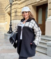 Женская теплая рубашка  IV-0346A450